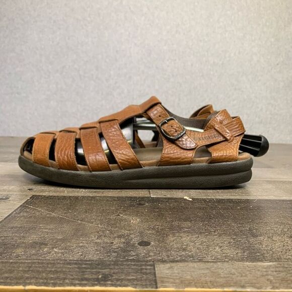 Mephisto Sam sandals mens 46 / US 12 buckle fisherman closed toe sandals gorpcor - Picture 3 of 12